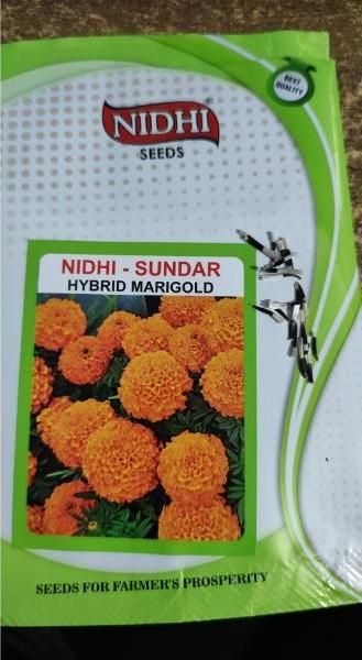 Orange Marigold Seeds ihrux3-82