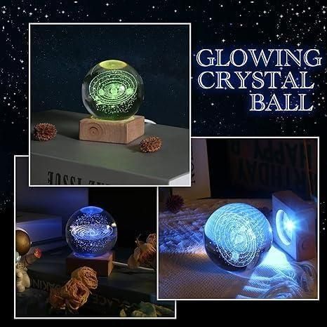 3D Crystal Lamp Ball(Assorted Design) ihrux3-82